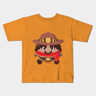 Round McCree - OW Kids T-Shirt